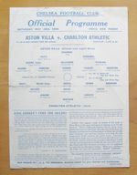 1944 FA Cup Final (North v South) ASTON VILLA v CHARLTON ATHLETIC @ CHELSEA