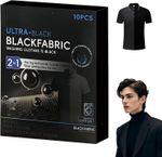 10Pcs Black Fabric Dye Sheets for Clothes,Black Clothes Dye for Washing Machine,