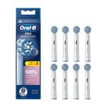 Oral-B Sensitive Clean Electric Toothbrush Replacement Heads Oral B Braun 8 Pack