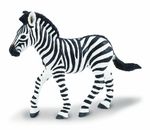 ZEBRA BABY WILD ANIMAL MODEL by SAFARI WORKS WELL WITH SCHLEICH AND PAPO -271829