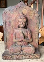 Antique Tibetan Hand Carved Buddha