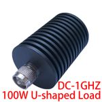 100W UHF Male PL259 Coaxial RF Dummy Load 50 Ohm DC-1GHz for Ham Radio Connector