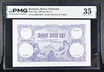 20  lei  1927  PMG  35,  VF, Pick# 20a