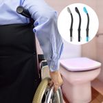 Toilet Aid Wiper Self Assist Bottom Bathroom Butt Wipe Helper Wand Long Reach