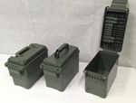Genuine Swiss Army Heavy Duty Lockable Plastic Ammo Tin Ammunition Box