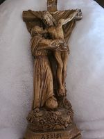 Italian Resin Jesus On Cross Statue