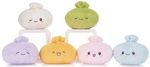 NEW OFFICIAL 10" KAWAII KUTIES DUMPLING PLUSH COLOURFUL BEANBAG DUMPLINGS