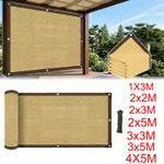 Shade Netting Heavy Sunblock Shade Cloth Net Sun Mesh Shade Canopy with Grommets
