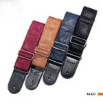 Genuine Leather Guitar Strap Thickened Soft Adjustable Acoustic/Electric Bass