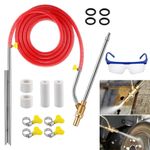 5000PSI Daily Pressure Washer Sandblasting Kit, Wet Sandblaster Attachment