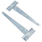 Heavy Duty T Tee Hinge For Sheds Gates Doors Zinc Plated Finish 4 – 18 Inch