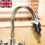 Universal Kitchen Mixer Tap To Garden Hose Pipe Connector Adapter Indoor Tool UK