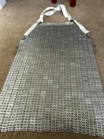 French super Lamex Metal apron 29 inches length 21 inches width never used.