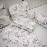 Floral Tissue Paper Gift Wrap | Elegant Tulip Design | 30 Sheets | 50.8 x 35.6cm