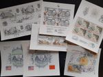 CSSR Czechoslovakia - 1985/88 - 7 Blocks Stamped