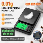 Pocket Scale Digital 0.01g Precision Mini Scale Jewelry Food Gram Ounce