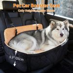 Luxury Medium Dog Car Seat Cover Booster Bed Washable Travel Carrier Portable