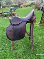 Lovely Brown 17” Leather Saddle