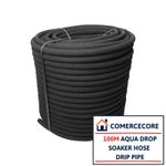 Soaker Hose 100m Aqua Drop Porous Drip Pipe Garden Irrigation Water Saving Hose