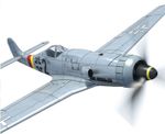 Focke Wulf TA152H RC Airplane body/airframe 1236mm wingspan