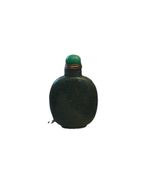 Green Aventurine Chinese Snuff Bottle With Lid