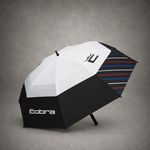 Cobra Double Canopy Golf Umbrella | Auto Opening | White/Black | 68"