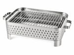Portable BBQ Charcoal Grill Angithi Gold Small Silver Large Tabletop