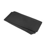4 Pack Fabric Patch Iron-on Patches 11"x5" Black for Clothes Repairing