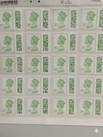 Individual Value 20p - Barcoded, Self-adhesive Stamps - royal mail