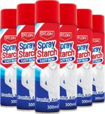 Dylon 2 in 1 Spray Starch with Easy Iron 300ml - Pack of 6