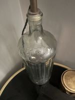 Poison Bottle Electric Lamp ES Fitting In Copper Finish large Victorian 