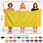 Egyptian Cotton Towels 600 GSM Luxury Hotel Spa Super Soft Bath Hand Face Sheet