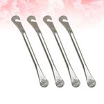 4Pcs Bike Tire Spoon Tyre Breaker Tool Durable Chrome Steel Silver