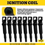 8x Ignition Coils Pack for BMW 3er 5er X5 X3 E39 E46 E90 E63 E64 316i 320i 530i
