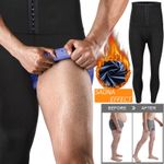 Men's Sauna Sweat Pants Sport Body Shaper Waist Trainer Weight Loss Leggings
