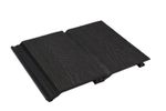 Composite Cladding Boards. 2.9m Length. Black Wood Effect