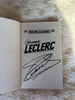 Charles Leclerc Hand Signed Ferrari F1 Racing Legends Book & PSA QO Card + COA