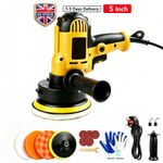 5 Inch Rotary Car Polisher Buffer Electric Polishing Machine Car Detailing Kit