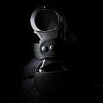 Blueline Rigid Handcuffs with Moulded Grip-Security/Police/Military/Enforcement