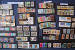 ST VINCENT & GRENADINES/ST LUCIA/ TURKS & CAICOS ON STOCK CARDS (150 stamps)