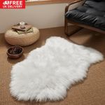 Large Faux Fur Sheepskin Rug Fluffy Mat Room Sofa Hairy Mat Shaggy Floor Carpet