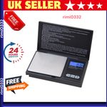 0.01G-500G DIGITAL WEIGHING SCALES POCKET GRAMS SMALL KITCHEN GOLD JEWELLERY