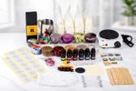 126 Piece DIY Candle Making Kit Wax Melter Wicks Dyes Fragrances Adult Tools Set