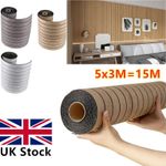 15M 3D Wood Grain Panel Effect Wallpaper Self-Adhesive Wood Slat Wall Panels