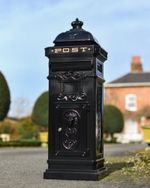 “Raventree” Deluxe Black Camden Free Standing Post Box