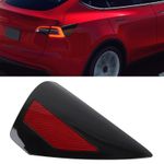 Rear Tail Light Panel Mount Reflector Cover Red High Visibility Bumper Charg BAJ