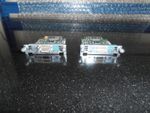 2 X  Cisco WIC-2T   2-Port Serial WAN Interface Card