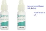 Remend Corneal Gel For Dogs Cats Horses Eye Ulceration Care Repair 2 x 3ml Tube