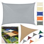 HEAVY DUTY SUN SHADE SAIL GARDEN PATIO AWNING CANOPY 98% UV BLOCK WATERPROOF UK