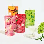 Sugarlolo Fruit Juice Jelly Drink 150g (10 Packs) | Grape, Lychee, Mango, Peach